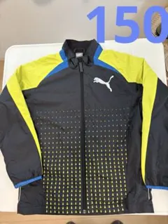 Puma ピステ・ウィンドブレーカー ブラック/イエロー/ブルー150