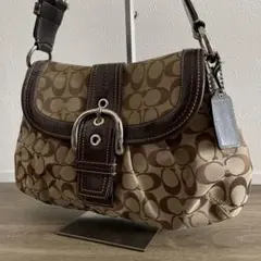 【COACH】ショルダーバッグ SOHO ソーホー シグネチャー　y2k
