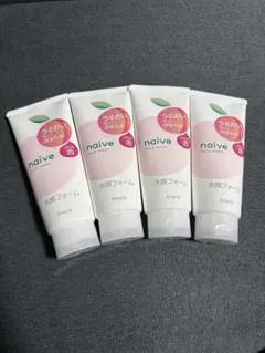 【新品】クラシエ ナイーブ 洗顔フォーム 桃の葉エキス うるおい 4本セットのサムネイル