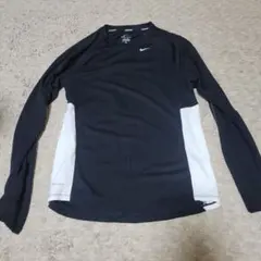 Nike Dri-FIT 長袖トップス S 黒/白