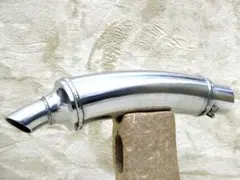 限定】番長 エンデ サイレンサー 黒銀 50，8Πバンド バネ/ 汎用