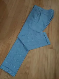 ZARA チェック柄 スラックス