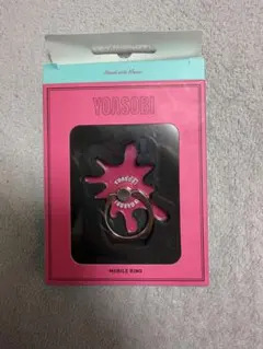 YOASOBI スマホリング ピンク　夜に駆ける