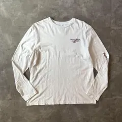 ノーティカ 古着 ロンT 長袖 Tシャツ ワンポイントロゴ XL 白 ホワイトのサムネイル
