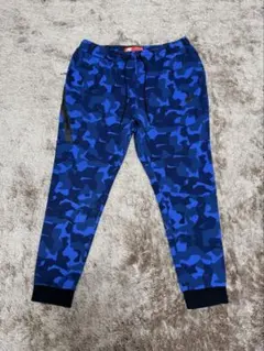 ナイキ　カモフラ　ブルー　メンズＸＸＬ　２代目テックフリース　パンツ　１３