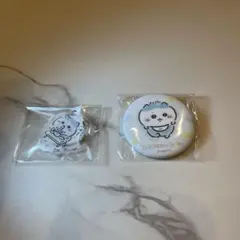 ちいかわベビーくじ　アクリルスタンド・缶バッチセット　ハチワレ　新品未開封