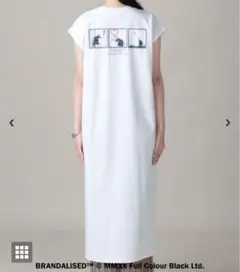 美品 バンクシー マキシプリントワンピース ライトオン right-on