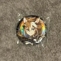 原神 神里綾人 ホログラム缶バッジ④ b634fe2647cba4930c90fd82bde7ba