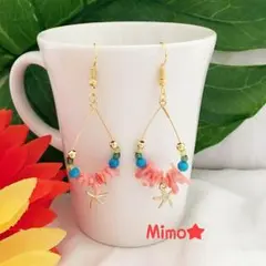 【彩 IRODORI】♥️カラフルチアーピアス♥️