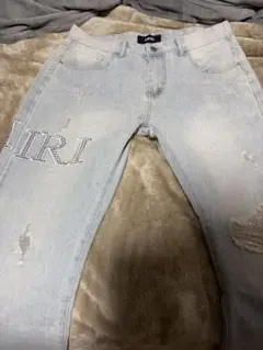 c*i様 AMIRI ダメージ加工 ジーンズアイスグレー