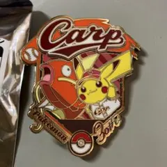広島カープ オリジナル ポケモン ピンバッジ ピカチュウ カープ 30周年