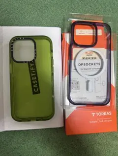 CASETiFY グリーン & TORRAS iPhone14pro