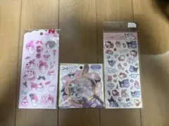 サンリオ シール 3点セット マイメロ クロミ