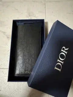 美品】Christian Dior ATELIER 長財布 ブラック レザー - メルカリ
