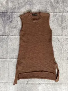 ♡ALEXIA STAM サイドオープンニットベスト♡ ALEXIA STAM（アリシアスタン）の「Side Fringe Cropped Knit Vest