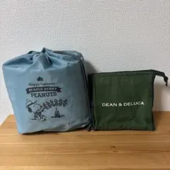 ディーンアンドデルーカ　ロゴス　保冷バッグ　２つセット
