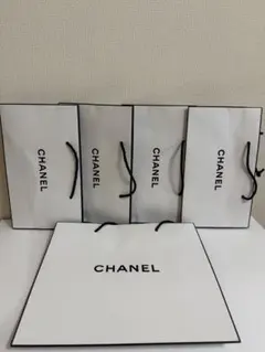 CHANEL シャネル ショッパー 紙袋 5枚セット
