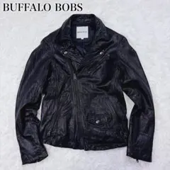 00s buffalo bobs leather jacket v系 アーカイブ - メルカリ