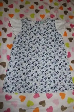 021☆アニエスベー 花柄ワンピース 18ｍ/85cm 新品同様