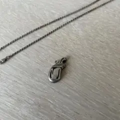 NGAP underbcover シルバー ネックレス ペンダント型 ハケ