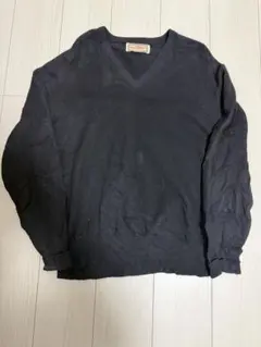 80〜90s 旧タグ 英国製 Alan Paine ラムウール100% Vネックのサムネイル