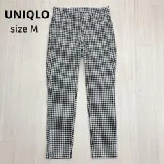 UNIQLO ユニクロ ウルトラストレッチプリント クロップドレギンスパンツ M