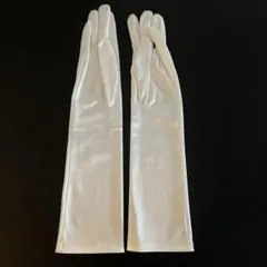 タカミブライダル　ホワイトサテン　ウェディンググローブ