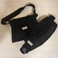 Konny 安心ヒップシート 抱っこ紐　ブラック