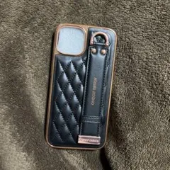 新品未使用 iPhone13キルティングケース ブラック