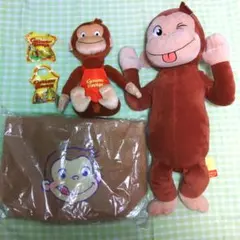 おさるのジョージ ギガジャンボぬいぐるみ - メルカリ