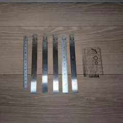 스테인레스 스틸 룰러 150mm 5 크랙 측정