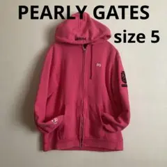 PEARLY GATES パーリーゲイツ　ゴルフ　フードパーカー　メンズ　5