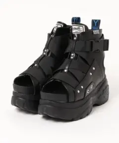 YOUSUKE ヨースケ 厚底ベルティッドブーツサンダル