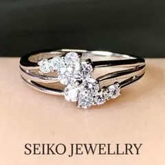 セイコージュエリー　プラチナ　ダイヤモンドリングのサムネイル