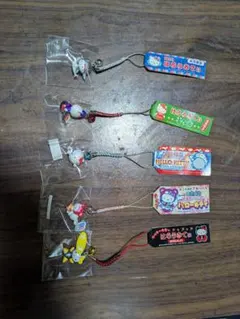 ⑤ご当地キティー　 ストラップ 5個セット