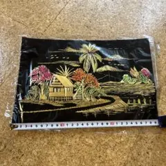 藁？等の風景画 約20cm x 30cm