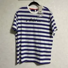 XL アディダス ストライプ Tシャツ