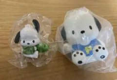 サンリオ　ミニ貯金箱　フィギュア　ポチャッコ