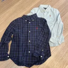 Ralph Lauren 長袖シャツ 3/3T 2枚セット