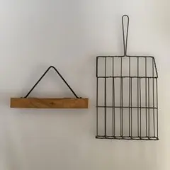 ウッドバインドホルダー（M）&ワイヤーレターラック /北欧暮らしの道具店