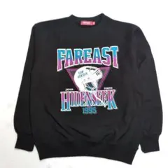 H&S クルーネック スウェット BLACK M L/S 未使用 ハイド＆シーク