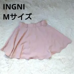 2474 INGNI イング 高見え フレアスカート ミニスカート 春服 秋服