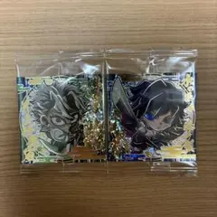 鬼滅の刃 ウエハース シール 不死川実弥 冨岡義勇 2枚セット