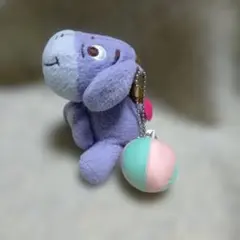 ディズニープーさんイーヨー　ぬいぐるみキーホルダー