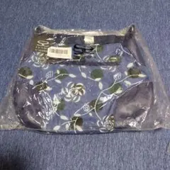 SAVOY トートバッグ 花柄 ブルーのサムネイル