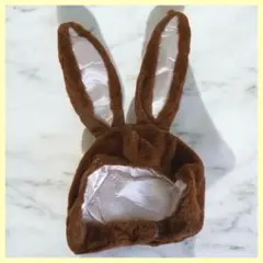 うさぎ　被り物　コスプレ　ブラウン　ウサギ耳　ハロウィン　パーティー