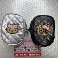 TAITO 限定 ハローキティ Myハローキティキルト刺繍ポーチ セット