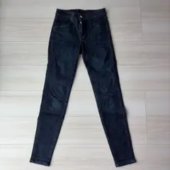 Lee リー　ダークブルー スキニーデニム