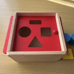 セレクタ社 SEかたちの箱 木のおもちゃ 型はめ ポットンおとしのサムネイル