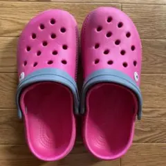 キッズ　クロックス　ピンク20cm